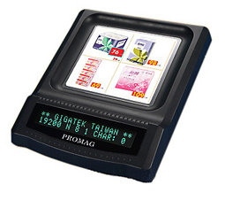 Настольный вакуум-флуоресцентный (VFD) Дисплей покупателя с монетницей DSP802U в Таганроге